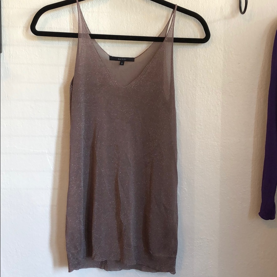 Gucci Tank And Cardigan